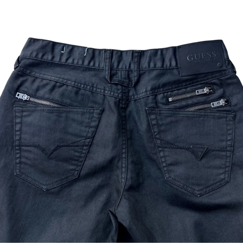 Guess Men’s Ultra Slim McCrane Fit Black Jeans Size 30x30